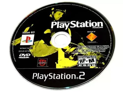 Official U.S. PlayStation Magazine Demo Disc Issue 63 (PlayStation 2)