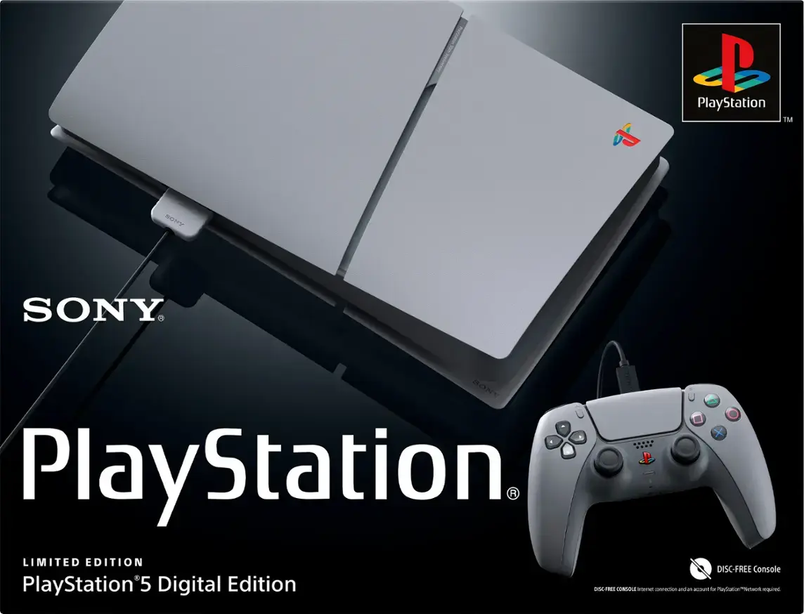 PlayStation 5 Digital Edition 30th Anniversary Limited Edition (PlayStation 5)