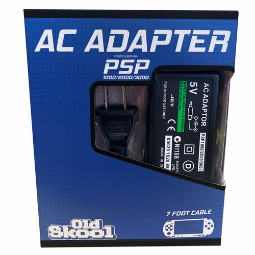 Adaptador de CA PSP para modelos 1000, 2000 y 3000 (Old Skool)