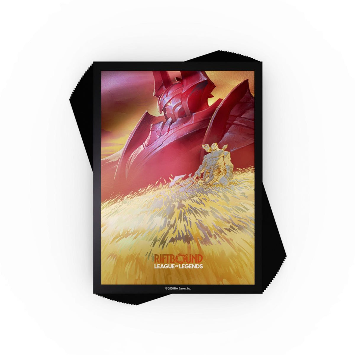 Riftbound TCG: Radiance Card Sleeves - Mordekaiser, Iron Revenant (100ct.) (TCG)
