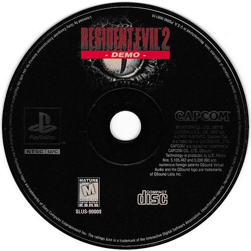 Disco de demostración de Resident Evil 2 (Playstation)