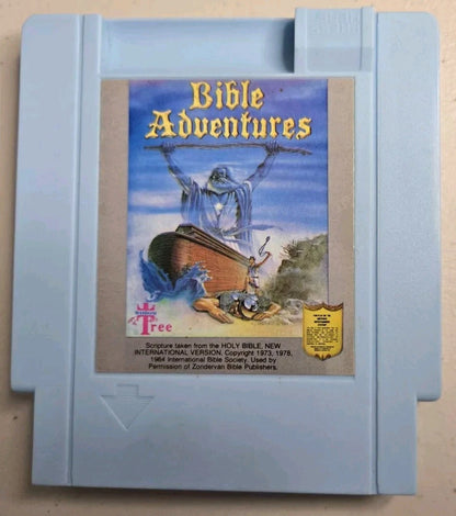 Bible Adventures (Blue Cartridge variant) (Nintendo NES)