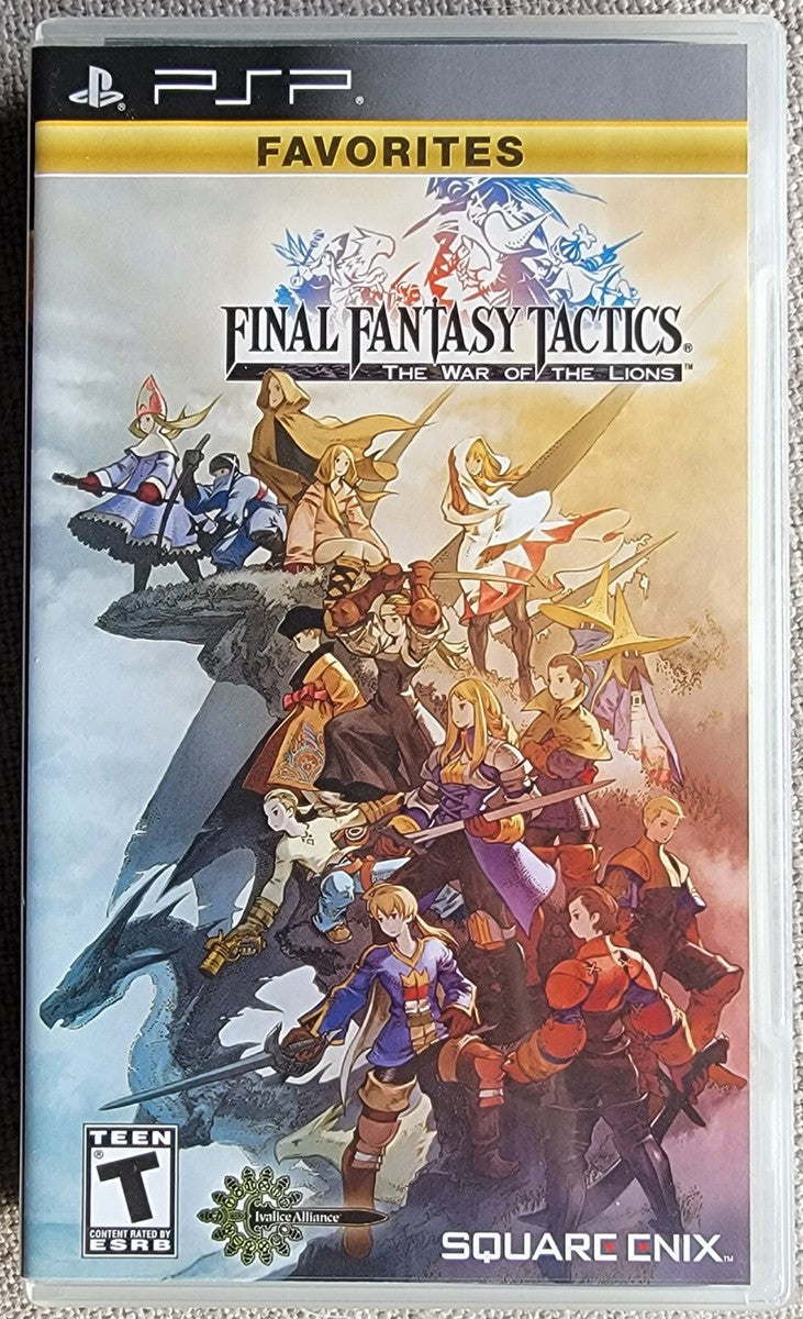 Final Fantasy Tactics Guerra de los Leones (PSP)