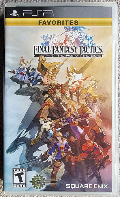 Final Fantasy Tactics Guerra de los Leones (PSP)