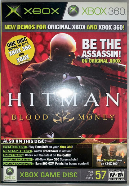 Disco de demostración oficial de la revista Xbox n.º 57: Hitman Blood Money (Xbox 360)