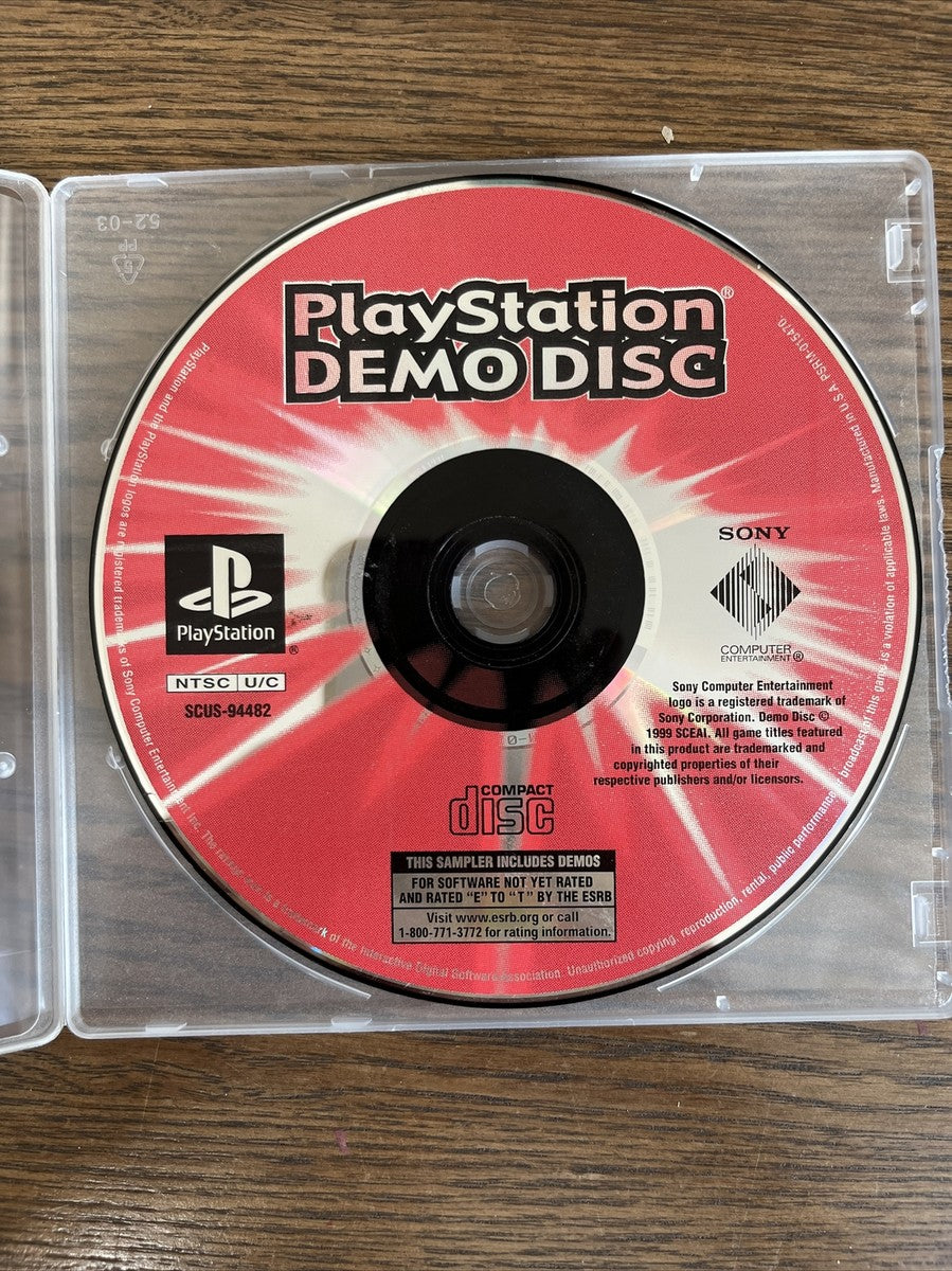 PlayStation Demo Disc "Shock Your System!" (PlayStation)