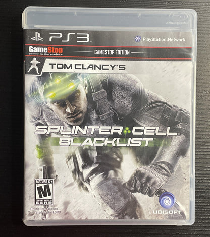 Tom Clancy's Splinter Cell: Blacklist (GameStop Edition) (PlayStation 3)