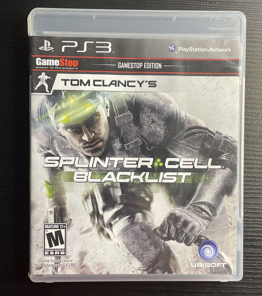Tom Clancy's Splinter Cell: Blacklist (GameStop Edition) (PlayStation 3)