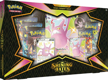 Pokemon TCG: Shining Fates Collection- Shiny Crobat VMax Box (Toys)