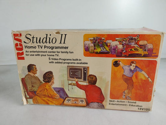 RCA Studio II Game System Bundle with Speedway/Tag (RCA)