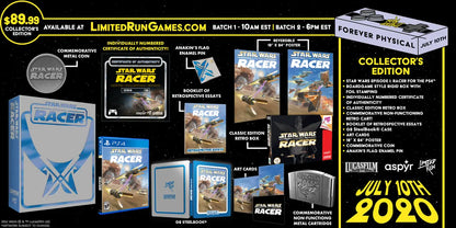 Star Wars Episode I Racer Premium Edition Limited Run #350 (Playstation 4)