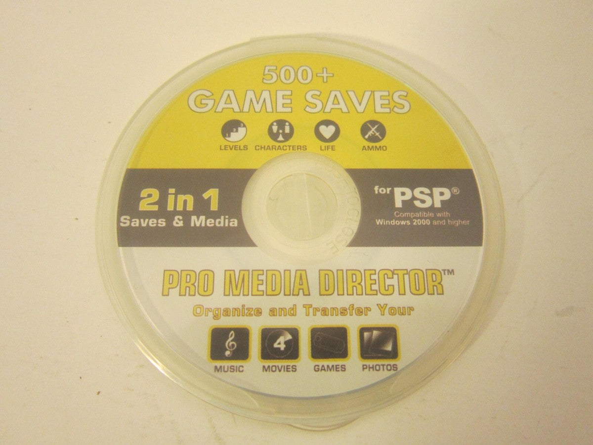 Sony PSP Pro Media Director 500+ Game Saves (PSP)
