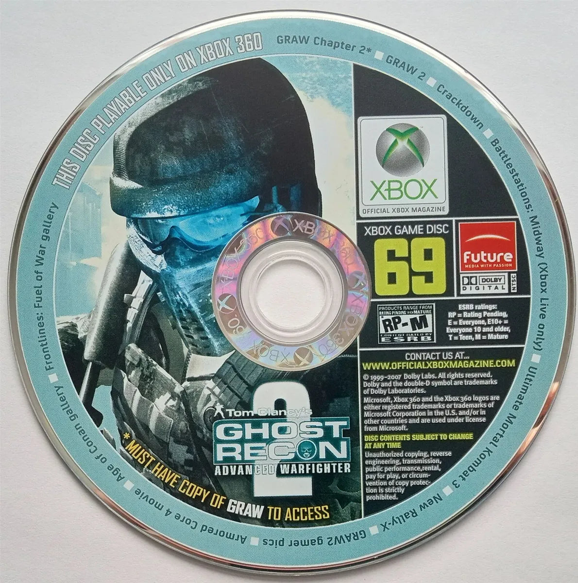 Official Xbox Magazine Demo Disc #69 (Xbox 360)