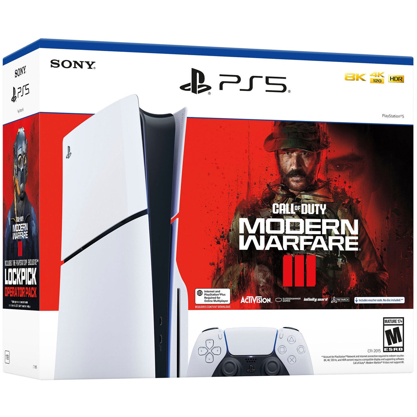 Playstation 5 Slim 1TB Disc Console Modern Warfare III Edition (Playstation 5)