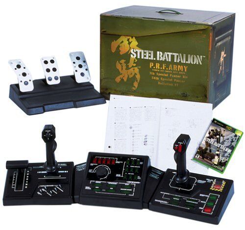 Paquete de controlador Steel Battalion con 2 juegos (Xbox)