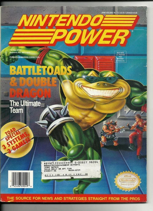 Nintendo Power Volume 49 [Subscriber Copy] (Books)
