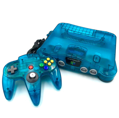 Funtastic Ice Blue Nintendo 64 System with Expansion Pak (Nintendo 64)