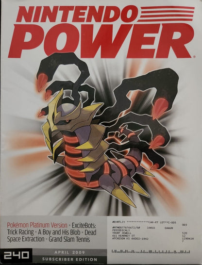 Nintendo Power April 2009 Volume 240 [Subscriber Edition] (Books)
