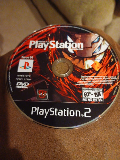 Official U.S. PlayStation Magazine Demo Disc Issue 64 (Playstation 2)