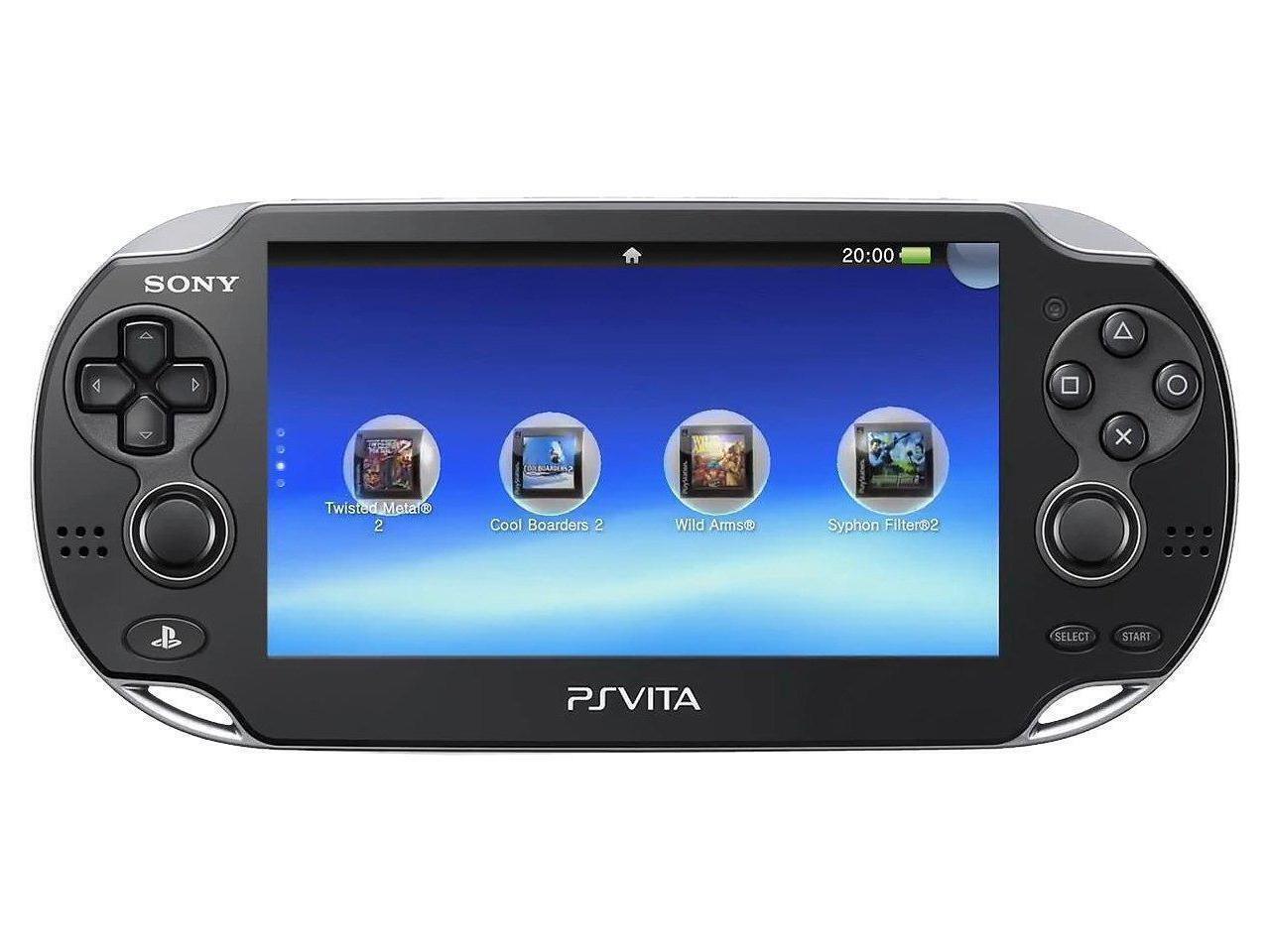 Sony PS Vita 1001 Black w/ 8GB Memory Card (PS Vita)