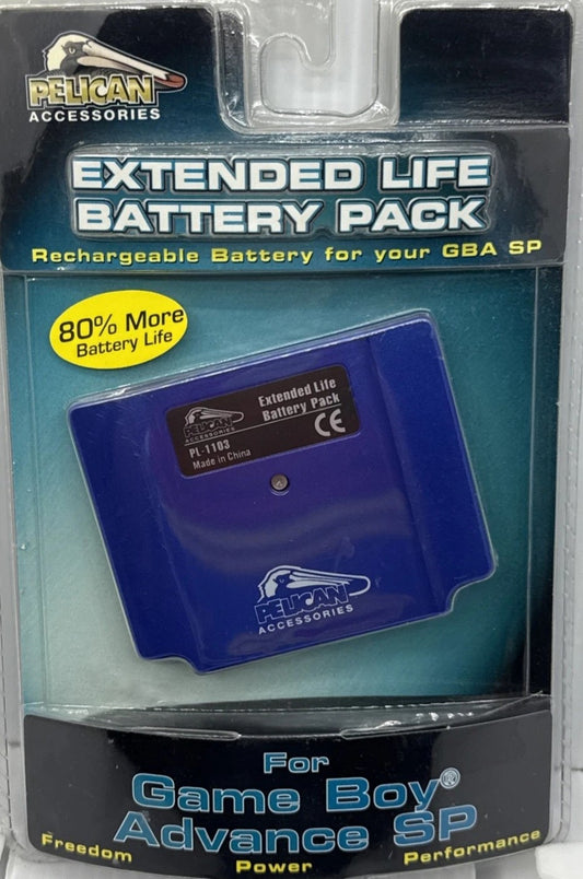 Pelican Extended Life Battery Pack For Gameboy Advance SP (Gameboy Advance)