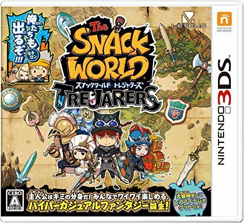 The Snack World Trejarers [Japanese Import] (Nintendo 3DS)