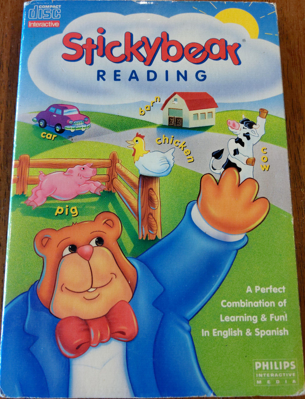 Stickybear Reading [Long Box] (CD-i)