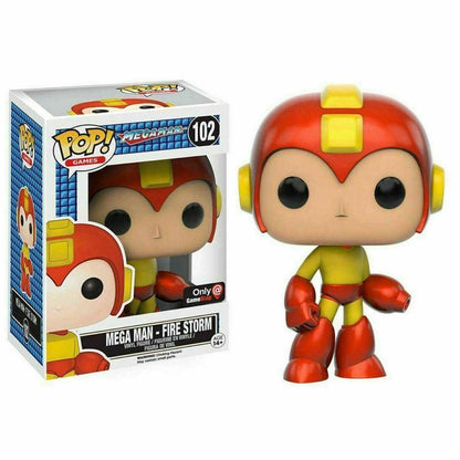 Funko POP! 102 MegaMan Mega Man Fire Storm (Funko)