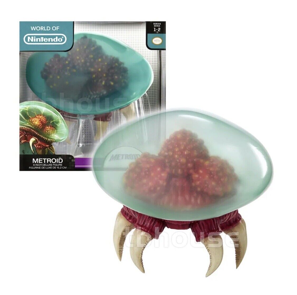 World of Nintendo 6" Inch Deluxe Metroid Action Figure (Toys)