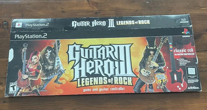 Guitar Hero III: Legends of Rock Bundle (Playstation 2)
