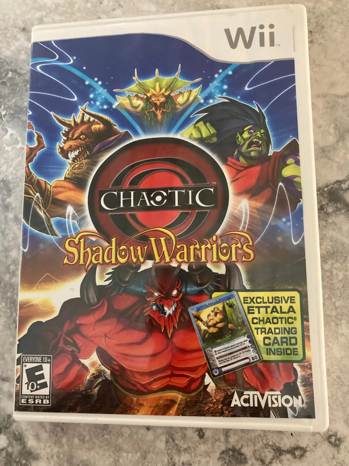 Chaotic: Shadow Warriors with Ettala Trading Card (Wii)