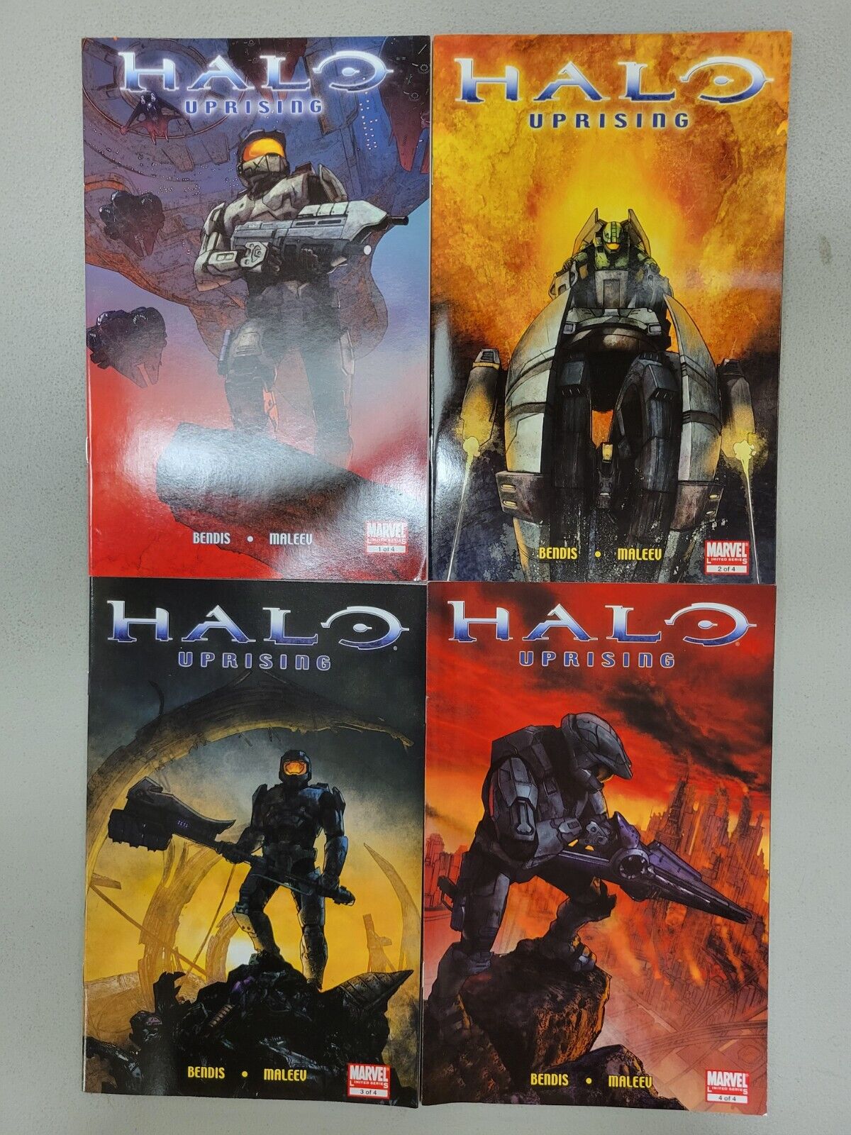 Halo Uprising Comic Set (Books)