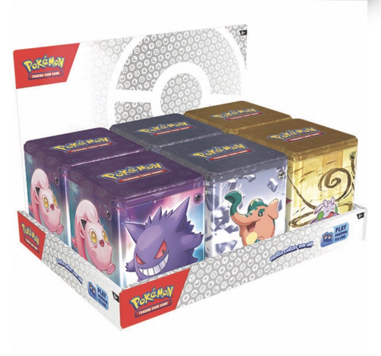 Pokemon TCG: Q1 2024 Stacking Tin: Dragon/Steel/Physic (Toys)