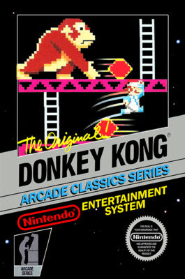 Donkey Kong [5 Screw Variant] (Nintendo NES)