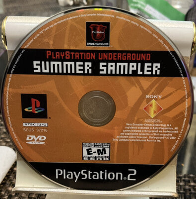 Playstation Underground Summer Sampler (PlayStation 2)