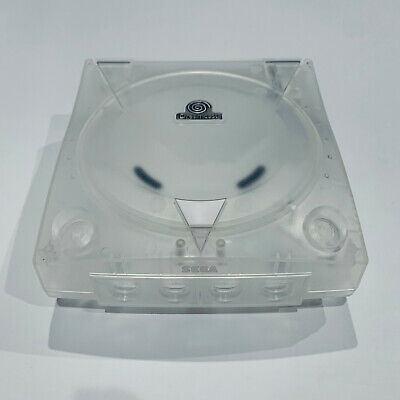 Custom-Shelled Crystal Sega Dreamcast Bundle (Sega Dreamcast)