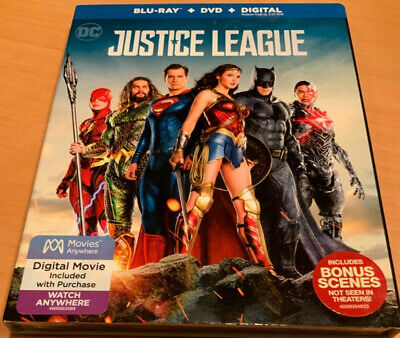 Justice League Widescreen (BLU-RAY + DVD) (Pre-Owned)