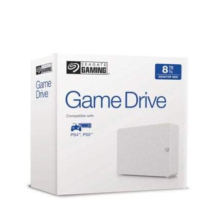 SEAGATE Gaming 8TB Desktop HDD Game Drive PS4 PS5 (Playstation 4/Playstation 5)