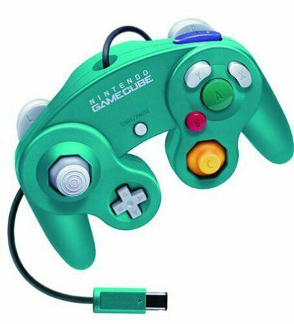 Emerald Blue Nintendo Brand Controller (Gamecube)