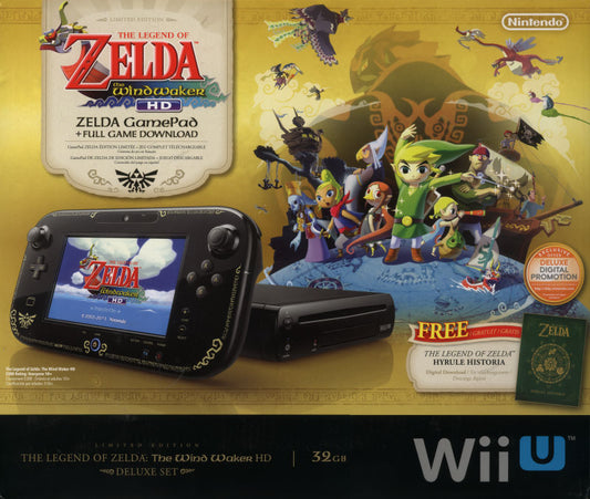 The Legend Of Zelda: The Wind Waker HD Deluxe Set (WiiU)