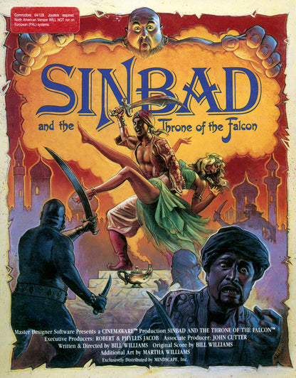 Sinbad and the Throne of the Falcon (Commodore 64/128)
