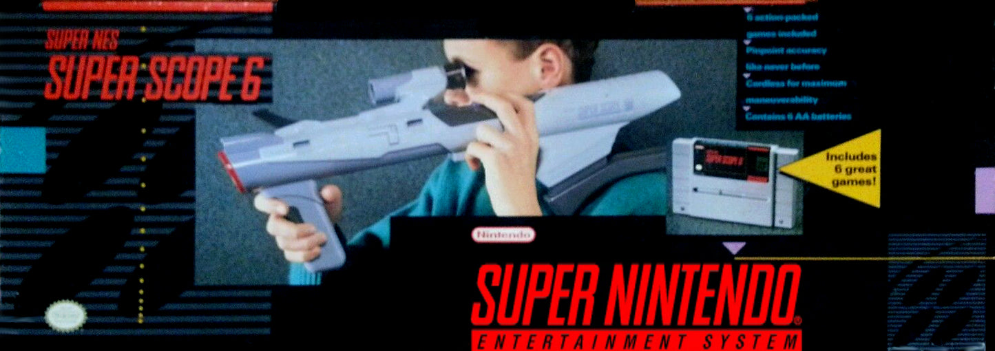 Super NES Super Scope 6 (Super Nintendo)