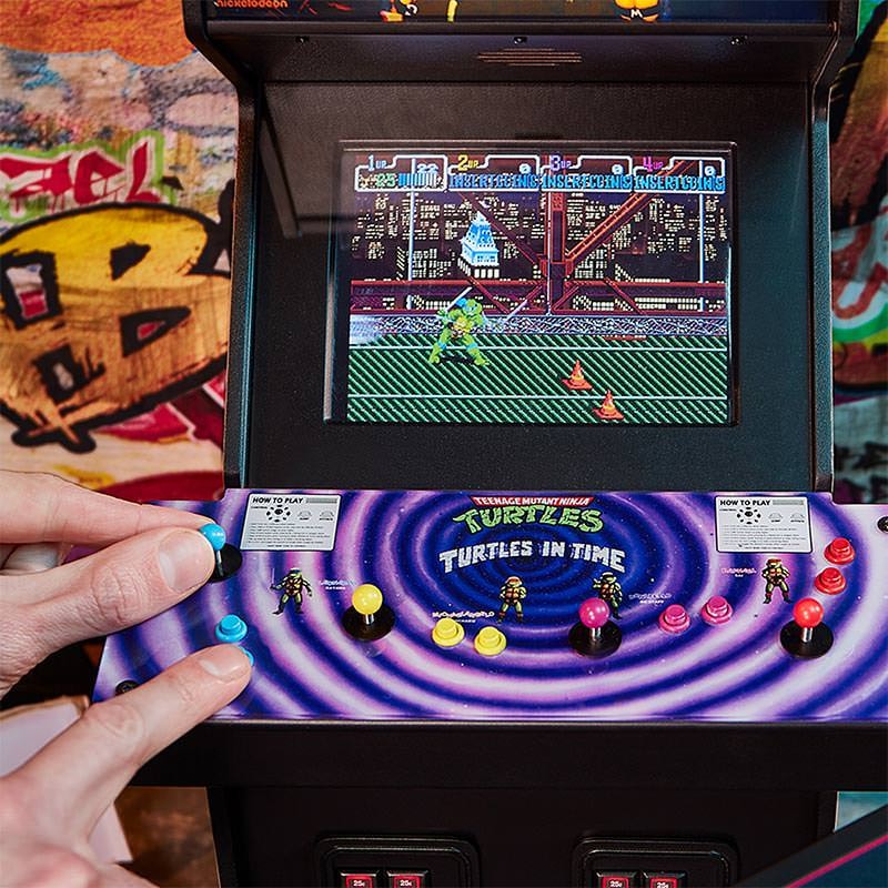 Quarter Arcades Turtles In Time 1/4 Scale Arcade Cabinet (Arcade)