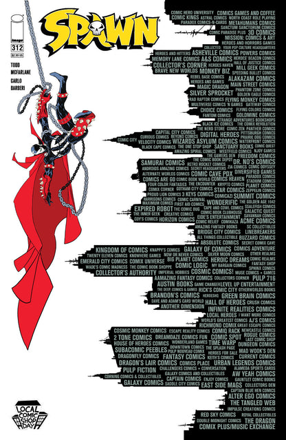 Spawn #312 E LCSD Todd McFarlane Variant (11/25/2020) Image