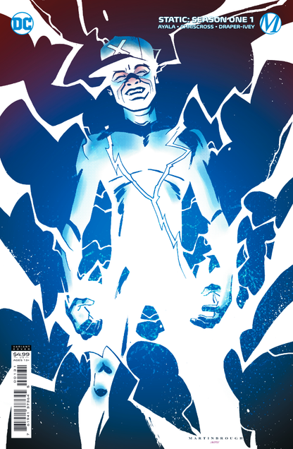 Static Season One #1 (Of 6) B Shawn Martinbrough Old School Cardstock Variant (06/15/2021) Dc
