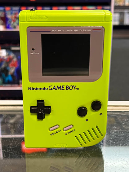 Custom Modded Original Gameboy Green IPS Ver 4 (Gameboy)
