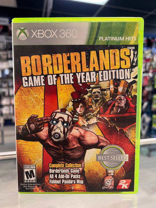 Borderlands: Game Of The Year Edition (Platinum Hits) (Xbox 360)