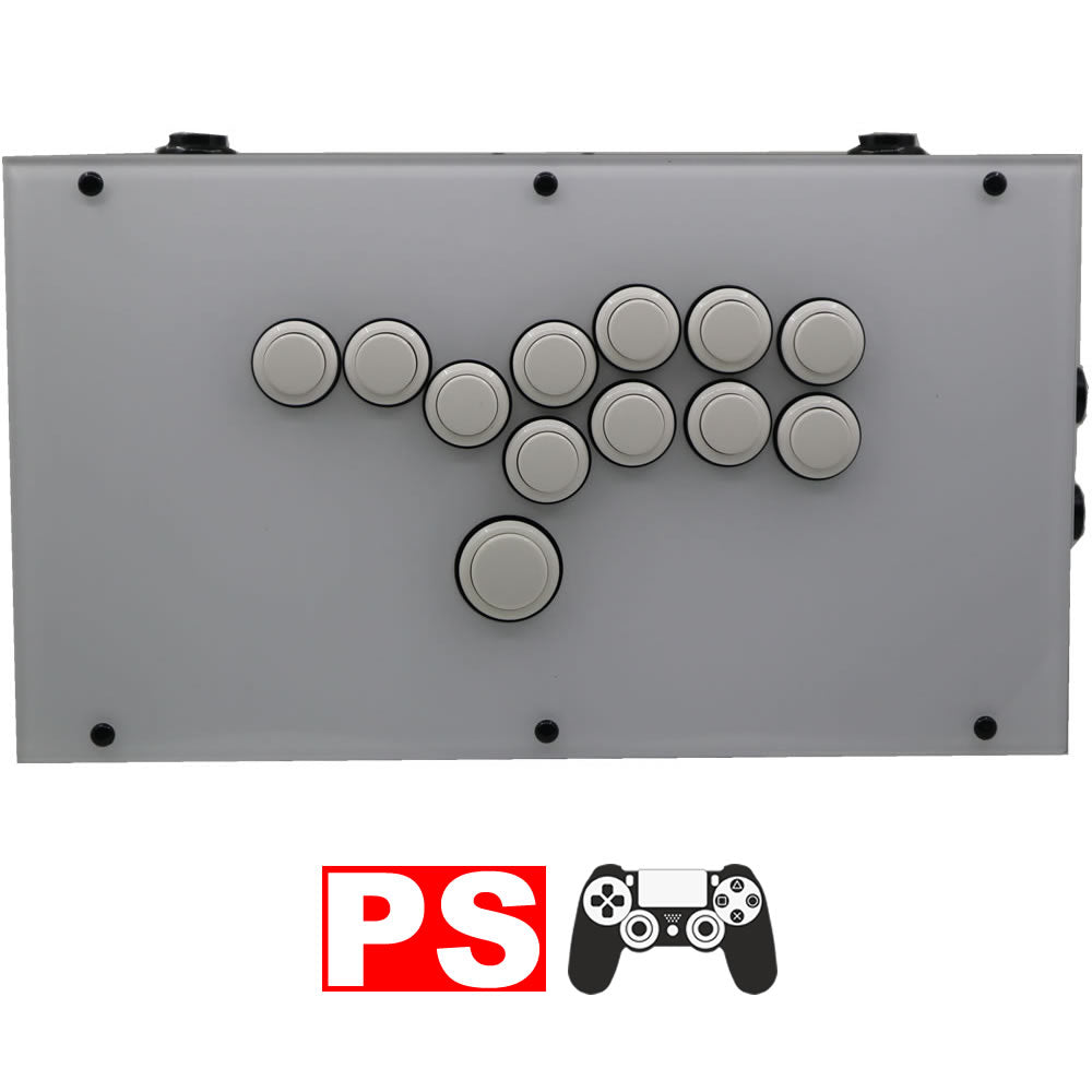 RAC-J800B All Buttons Arcade Joystick Fight Stick For PS4/PS3/Xbox/PC White/Black