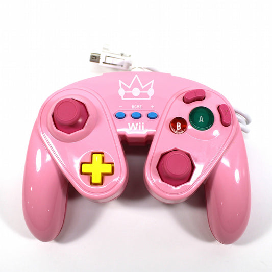 PDP Wired Fight Pad For WiiU - Peach Edition (Wii/WiiU)