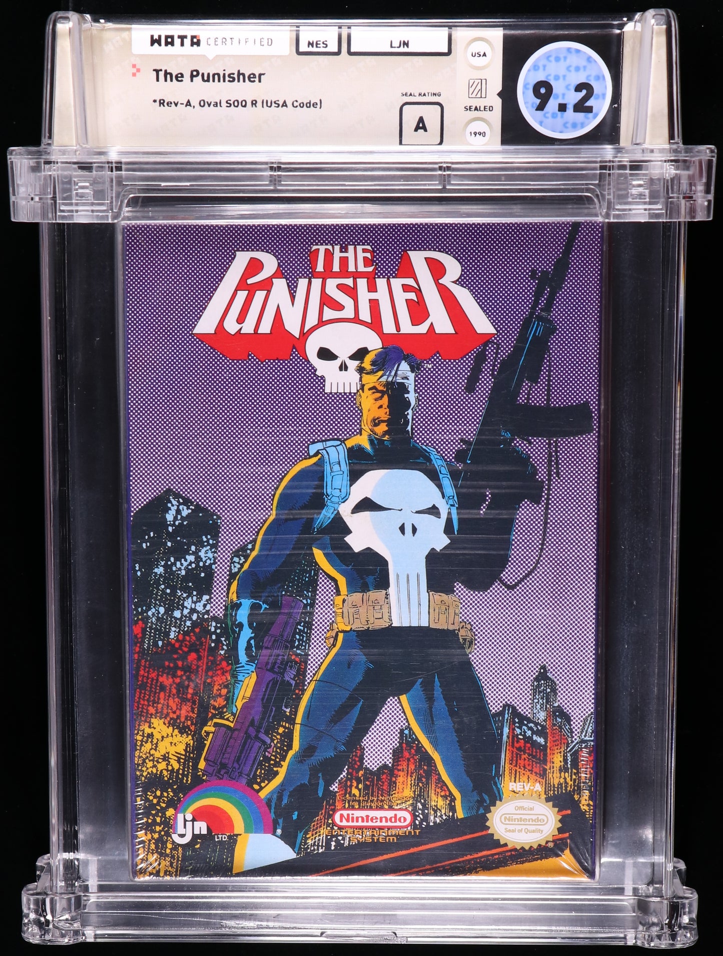 The Punisher [Graded WATA 9.2] (Nintendo NES)
